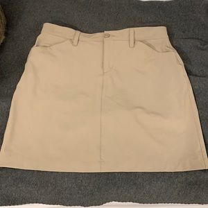Tan Eddie Bauer skort
